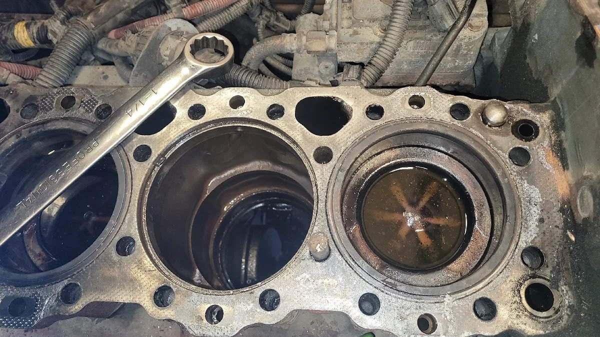 Diesel engine repair work shared by North State Street Management